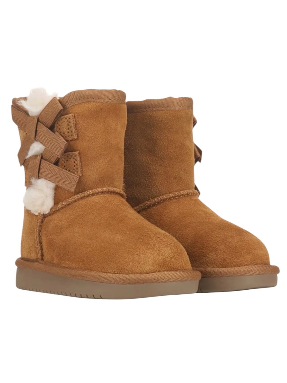 Koolaburra by Ugg NEW Victoria short boots chestnut brown toddler girls 5